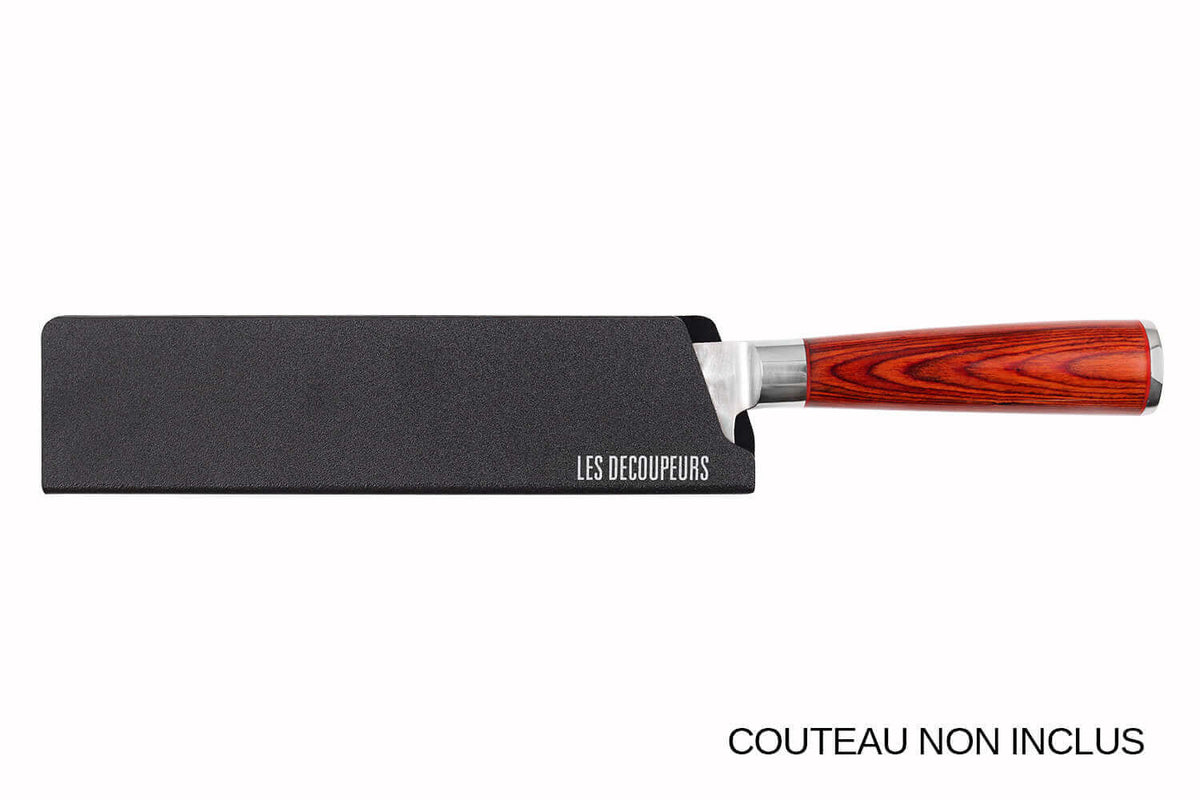 Protège-lame universel pour couteau de cuisine - Lame jusqu'à 22 cm - Les Decoupeurs