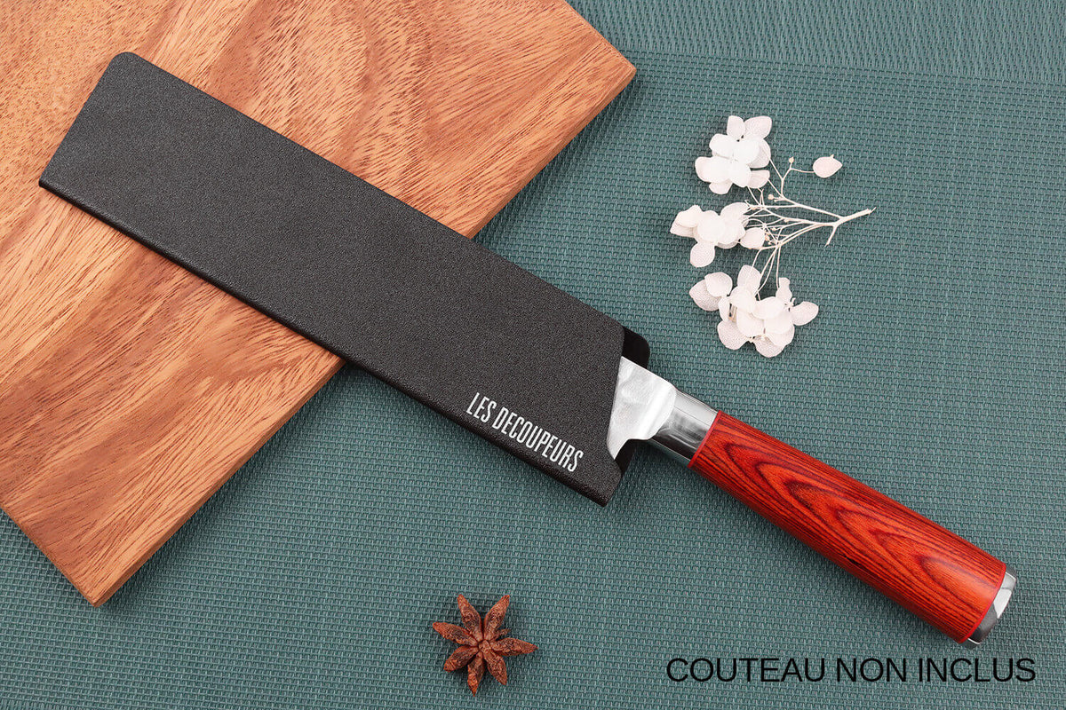 Protège-lame universel pour couteau de cuisine - Lame jusqu'à 22 cm - Les Decoupeurs