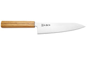 Couteau de chef japonais artisanal Migaki G3 18cm
