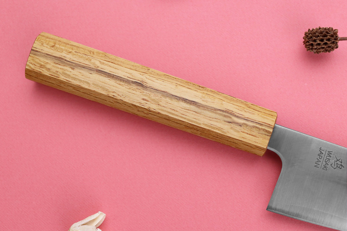 Couteau de chef japonais artisanal Migaki G3 18cm