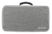 Mallette de cuisine vide Wusaki grise 21 emplacements + 1 grande poche