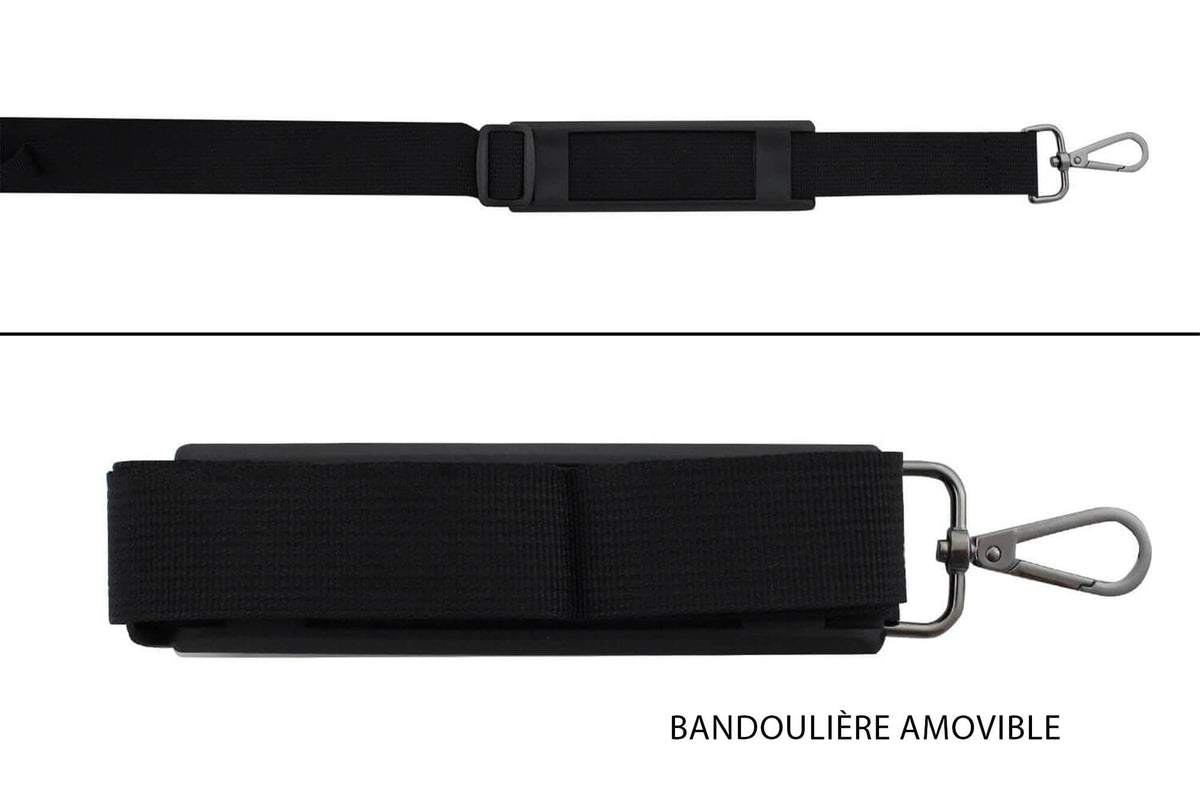 Mallette de cuisine vide Wusaki grise 21 emplacements + 1 grande poche