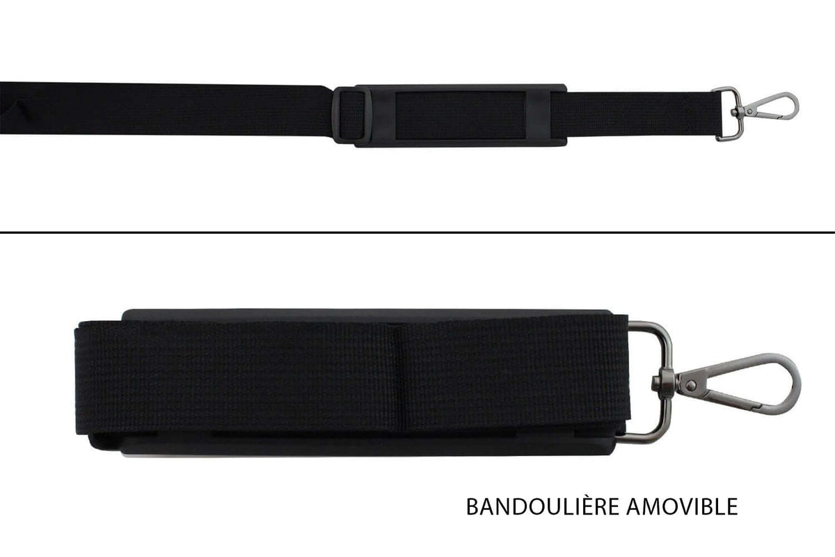 Mallette de cuisine vide Wusaki bleue 21 emplacements + 1 grande poche