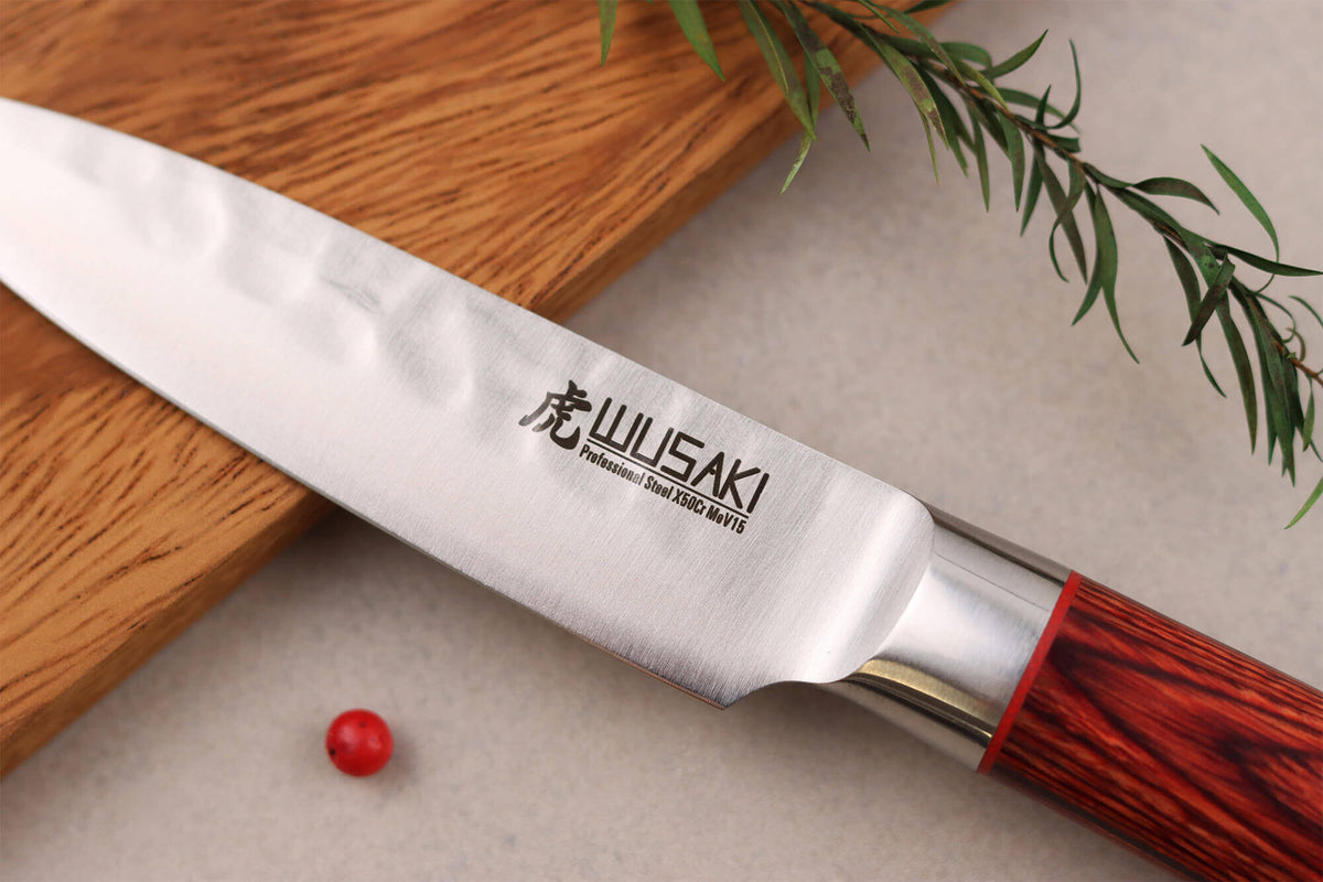 Coffret couteaux Wusaki Pakka X50 1 chef et 1 office